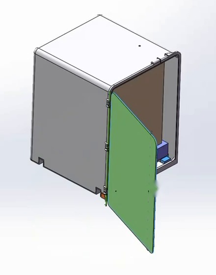 Vorienta Chamber design, door open